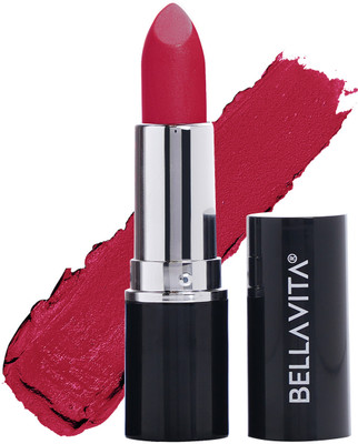 BELLAVITA Comfort Matte Bullet Lipstick | Intense Moisturization | Smooth Glide |(Cherry Pop, 4.2 g)