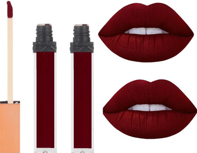Jiwoo Long Lasting Matte lipgloss Bloodmoon Maroon(MAROON, 12 ml)
