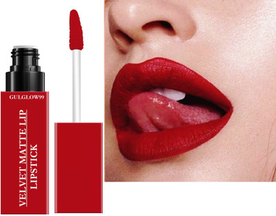GULGLOW99 Waterproof Highly Pigmented Non-Transfer Liquid Lipstick(Night Red, 4.2 ml)