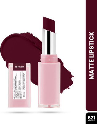 Seven Seas Matte Lipstick Long Lasting waterproof Lipstick Highly Pigmented Matte Finish(STILLETO, 3.5 g)