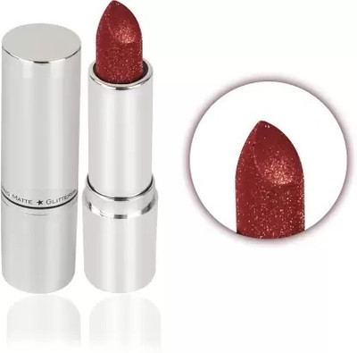NADJA Shimmery Sparkly Magical Metallic Glitter Lipstick/Eye Shadow(BROWN, 3.8 g)