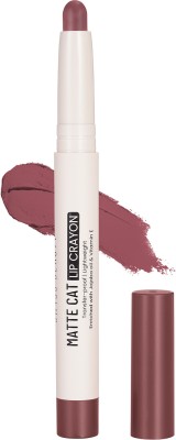 SWISS BEAUTY Matte Cat Lip Crayon(Flattering Peach, 1.5 g)