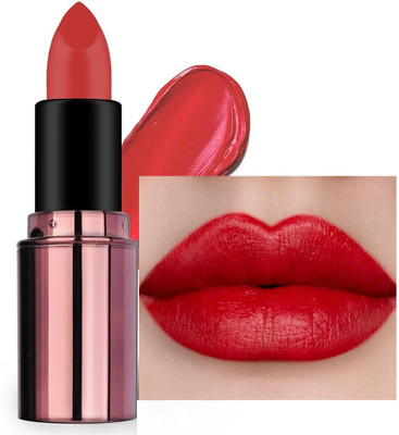 MYEONG Ultra Pigmented Creamy Long Wear Waterproof Matte Me Third Date Lipstick(Third Date, 4 g)