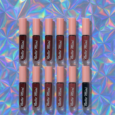 moan's 12 piece liquid matte lipstick long lasting and colorfull(Multicolor, 36 ml)
