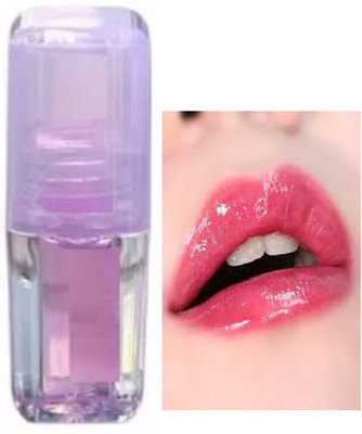 Luipui LONG LASTING PINK LIP GLOSS PACK OF 1(PINK, 7 ml)