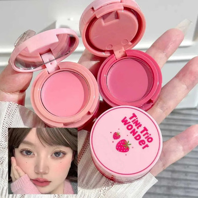 BLUEMERMAID 3 In 1 Tint Trio Wonder Lip & Cheek ,Eye Shadow(MULTI COLOR, 3 g)