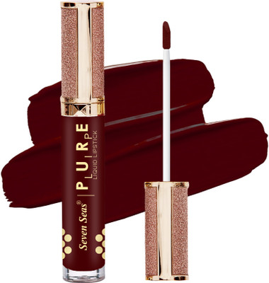 Seven Seas Pure Lip High Pigmented Smudgeproof Liquid Lipstick(Rose Bud Cherry, 3.5 g)