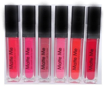 Everwey Matte Ultra Smooth Liquid Lipstick(Multicolour, 36 ml)