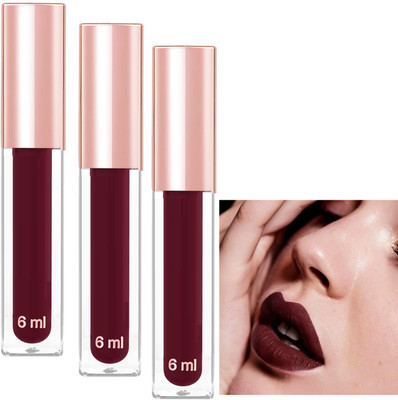ADJD Velvety Soft Finish Maroon Weightless Formula Long Lasting Lipstick(Maroon, 18 ml)