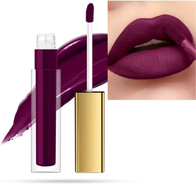 GULGLOW99 Best Transfer Proof Matte Finish Highly Pigmented Deep Color(PURPLE, 4 ml)