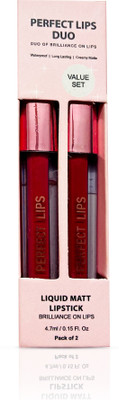 C.A.L. Los Angeles Perfect Lips Duo D(Pack of 2)(Multicolors, 8 g)