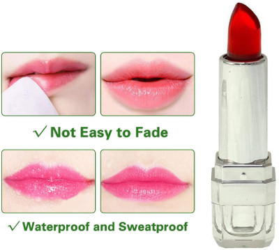 SEUNG MAGIC COLOR CHANGING COLOR MOISTURISING GEL LIPSTICK(RED, 3.6 g)