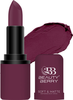 Beauty Berry Soft & Matte Moisturizing Velvet Lipstick(25 - Mauve, 4 g)