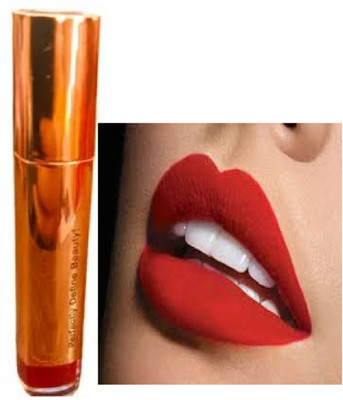 Luipui red liquid matte look lipstick best for lady(red, 6 ml)