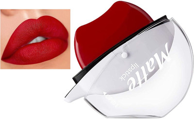 ADJD Matte Moisturizing Lipstick Long lasting And Waterproof(RED, 10 g)