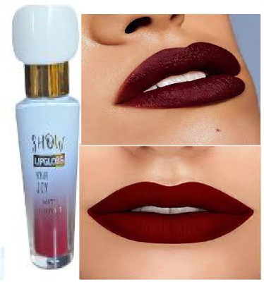 Luipui AMAZING MAROON LIQUID MATTE LIPSTICK PACK OF 1(maroon, 6 g)