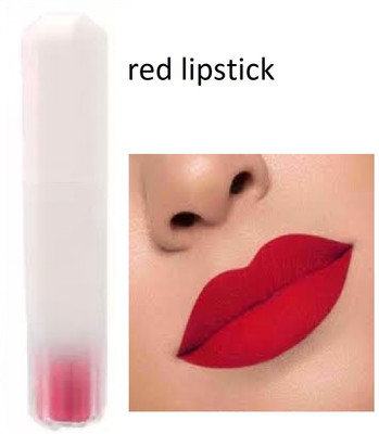Luipui best red liquid matte look lipstick pack of 1 fantastic(red, 6 ml)