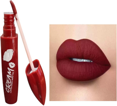 Luipui unique maroon matte lipstick excellent for beautiful lips pack of 1(maroon, 6 ml)
