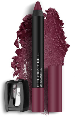 K.Y.L.Plus Non Transfer Lip Crayon Lipstick with Sharpener(Murphy Wine, 3.5 g)