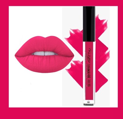 BLUEMERMAID NEW VELVET CREAMY TEXTURE PINK MATTE LOOK LIPSTICK(PINK, 6 ml)