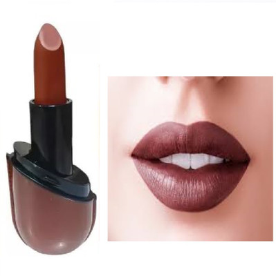 Luipui trending brown crayon matte finish lipstick smooth pack of 1(brown, 6 g)