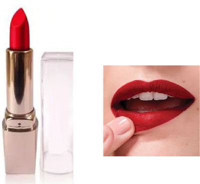 Luipui best red matte lipstick pack of 1 waterproof awesome(red, 6 g)