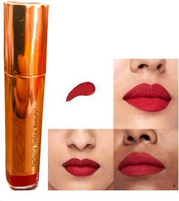 Luipui red liquid lipstick best long lasting pack of 1(red, 6 ml)