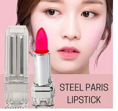 Jiwoo long lasting gel lipstick and non sticky(pink, 3.8 g)