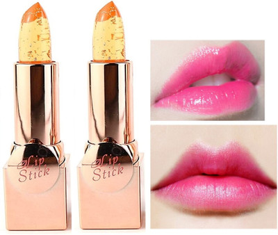ADJD Gel glossy Lipstick Colour change Smooth(ORANGE, 3.6 g)