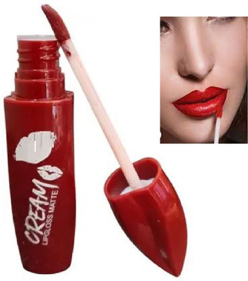 Luipui matte red lipstick in liquid pack of 1(red, 6 ml)