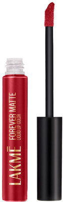 Lakmé Forever Matte Liquid Lipstick, Smudgeproof & Lasts For 20Hrs(Red Revival, 5.6 ml)