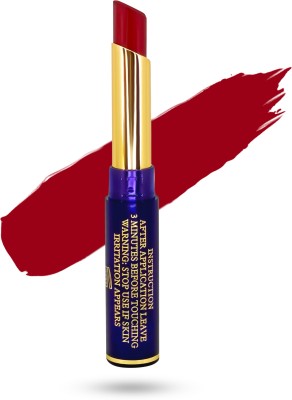 maliao Color Stay Waterproof Non Transfer Lipstick BR(Blood Red, 4 g)