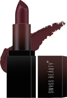 SWISS BEAUTY HD Matte Lipstick (SB-212-10)(Wine Blush, 3.5 g)