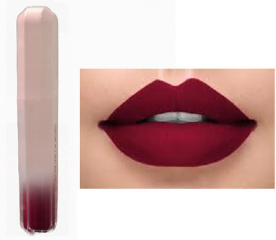 Luipui waterproof maroon liquid matte finish lipstick pack of 1(maroon, 6 ml)