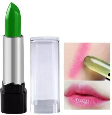 Arcanuy Aloe Vera Natural Extract Long Lasting Soft Matte Lipstick for girls(green, 4 ml)