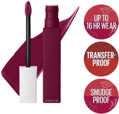 ADJD Matte Liquid Lipstick Lightweight & Comfortable | 10 Hrs Long Lasting DEEP PINK(PINK, 5 ml)