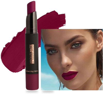 tanvi27 Multi Use Velvet Matte Finish & Kiss Proof PinkWine Lipstick(PinkWine, 3.5 g)