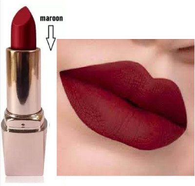 Luipui best maroon smooth matte lipstick pack of 1(MAROON, 6 g)
