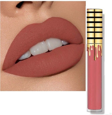 EVERERIN High Pigmented Smudgeproof Liquid Lipstick(Cramel, 6 ml)
