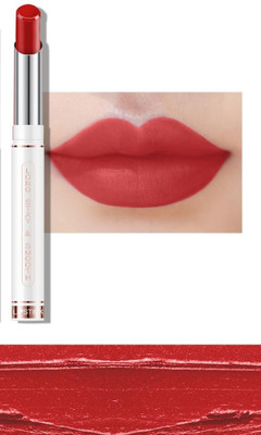 AFARAXIA Waterproof Long Stay Matte Finish Highly Pigmented Non Transfer Lipstick(Brave red, 3.8 ml)