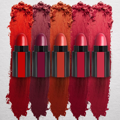 Latixmat 5 IN 1 MATTE LIQUID LIP GLOSS LIPSTICK WATERPROOF(MULTI COLOR, 12 ml)