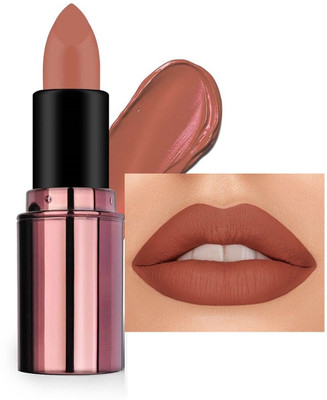YAWI Highly Pigmented Long Lasting Lipsticks Quick Makeup Lightweight Formula(ROESWOOD, 4 g)