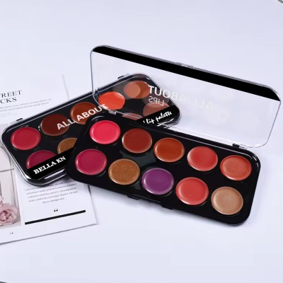 adbeni Matte Lip Palette | All About Lips, A Diverse Range of Long-Lasting Lip Colors(Multicolor, 30 g)