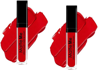 Libline Matte Lip Ultra Smooth Matte Liquid Lipstick(RED, 12 ml)