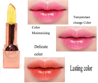 BLUEMERMAID Transparent Colour Changing Moisturizing Jelly Lipstick(PINK, 3.6 g)
