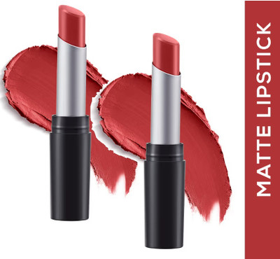 luzimaisa Non Transfer Highly Pigmented Matte Shade Lipstick (retro red )(retro red, 6.4 g)