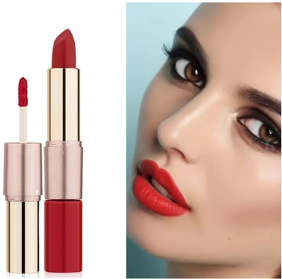 DYSOKAYO soft and cloudy lip 2 in 1 red matte lipstick(red, 8 g)