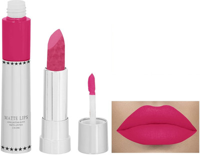 GFSU - GO FOR SOMETHING UNIQUE 2 IN 1 PROFESSIONAL MATTE LONG LASTING(PINK, 8 g)