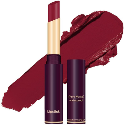 MYEONG Smudge Proof Creamy Matte Carpet Red Lipstick(Carpet Red, 4 g)