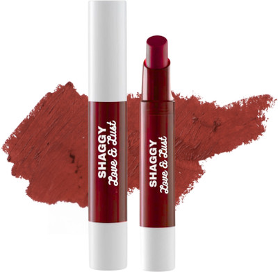SHAGGY 12Hrs. Stay longlasting crayon Lipstick smudgeproof Matte maroon Crayon (3.5 gm)(maroon, 3.5 g)